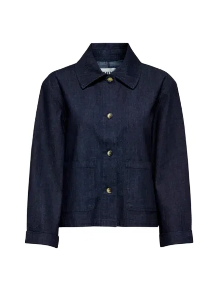 Kurtka jeansowa Only niebieska