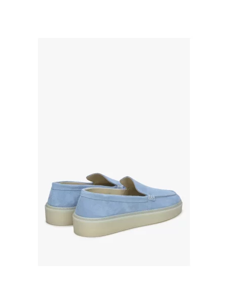 Лофери велюрові Estro блакитні