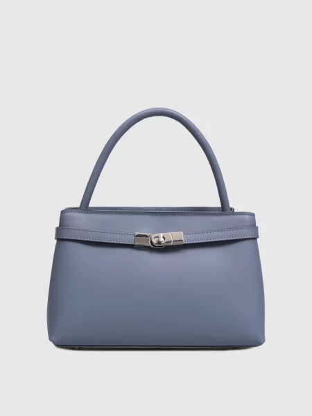 Кожаная сумка Gianni Notaro синяя