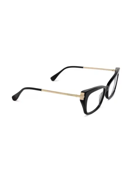 Ochelari de soare dreptunghiulari Max Mara Eyewear negru