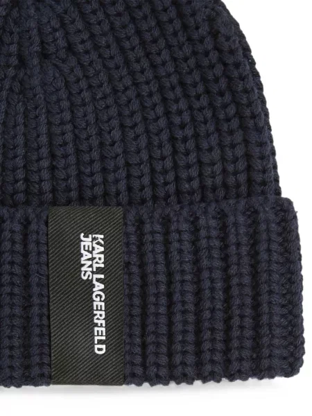 Căciulă Karl Lagerfeld Jeans albastru