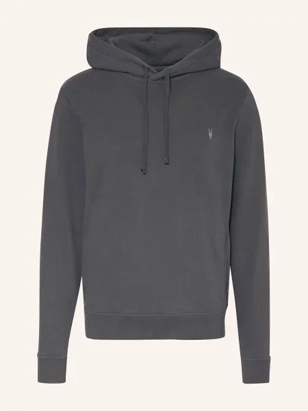 Allsaints Bluza Z Kapturem Raven grau szara