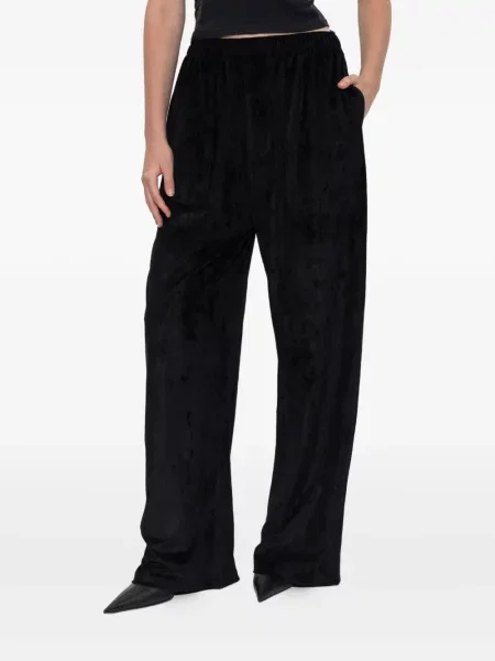 Παντελόνι Balenciaga κοτλέ μαύρο