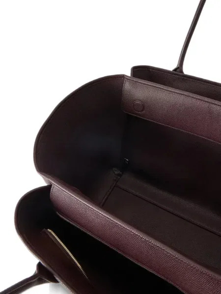 Geantă shopper Emporio Armani cu autograf roșu