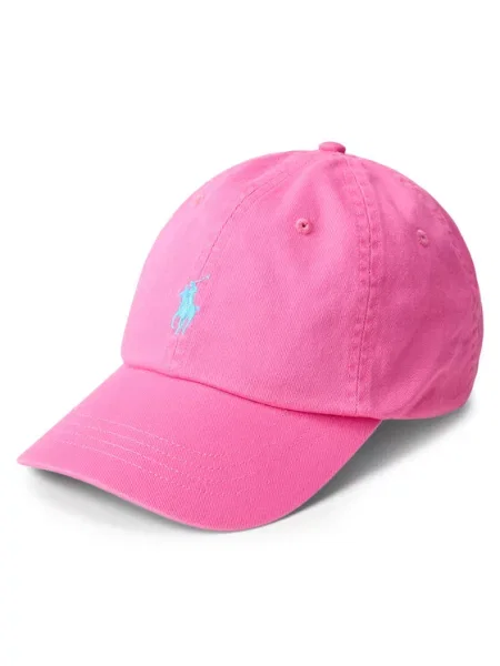 Polo Ralph Lauren Kepurė šviesiai mėlyna rožinė