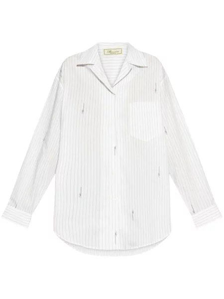 Cămașă Blumarine cu dungi alb