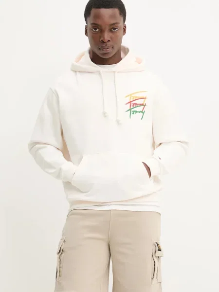 Bluza Tommy Jeans beżowa