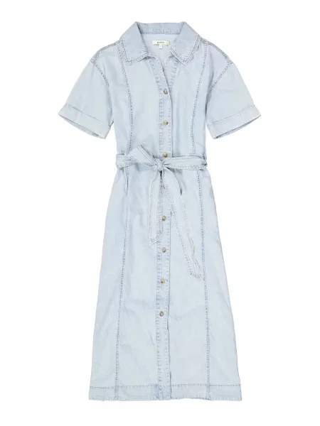 GARCIA Dolga srajca moder denim