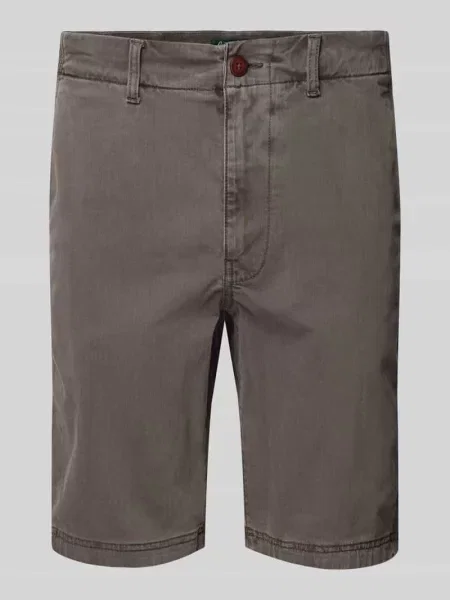 Szorty chinosy o kroju regular fit z bocznymi wpuszczanymi Superdry