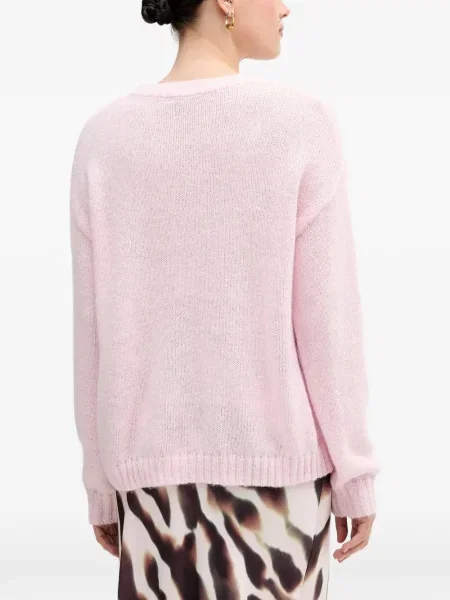 Pulover Marc Aurel cu decolteu rotund roz