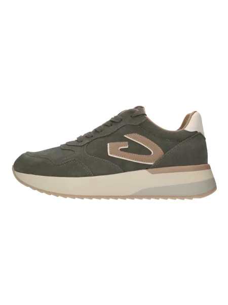 Sneakersy Alberto Guardiani skórzane zielone