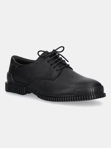 Camper pantofi de piele Pix negru
