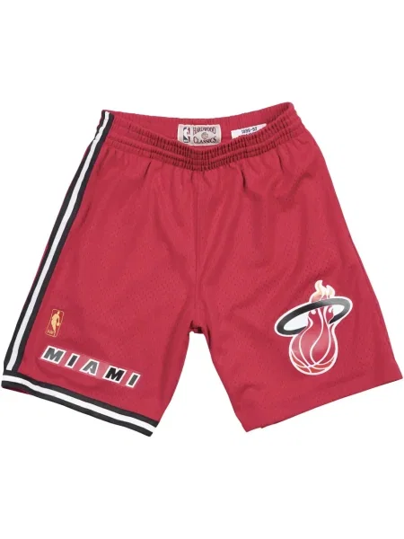 Pantaloni scurți Mitchell & Ness roșu
