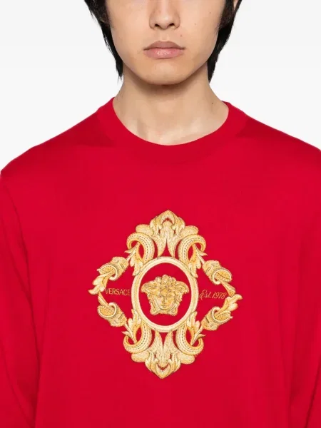 Риза Versace бродирана