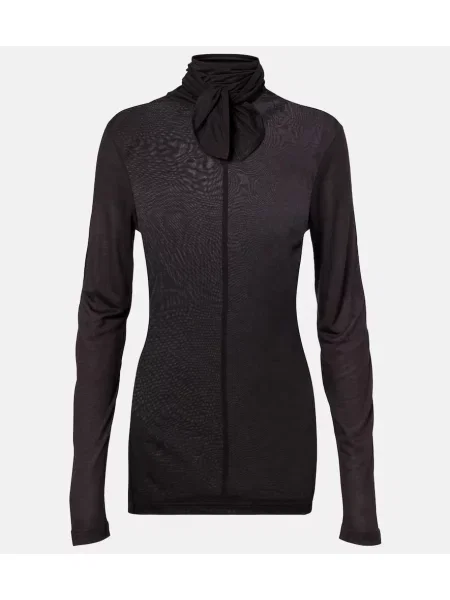 Top Lemaire din jerseu gri