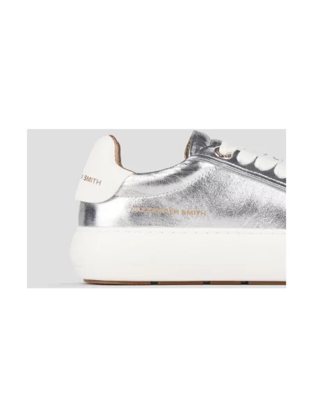 Sneakersy Alexander Smith białe