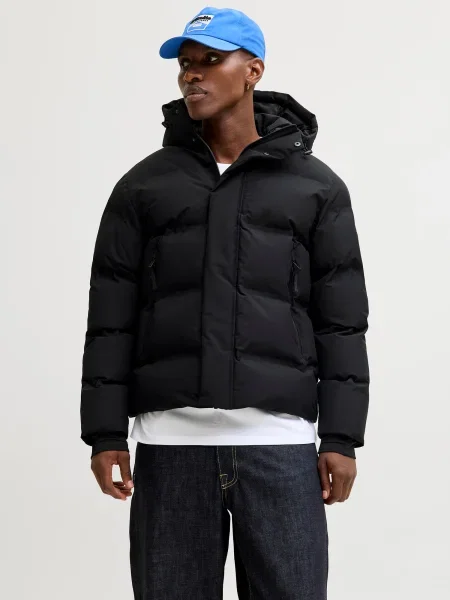 Jack & Jones Geacă de iarnă Fusion negru
