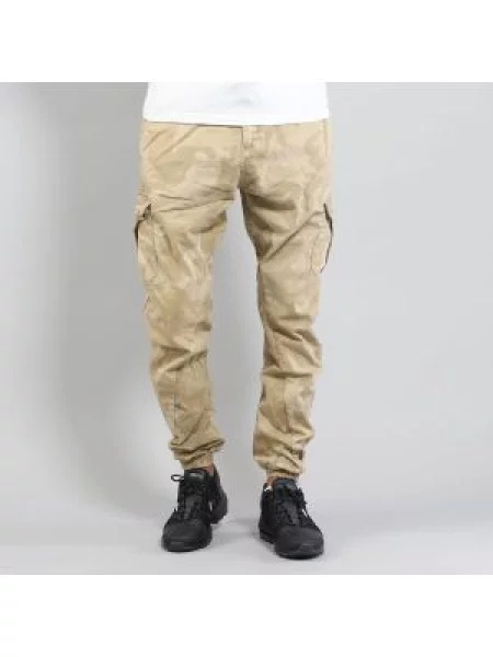 Běžecké tepláky Urban Classics béžové