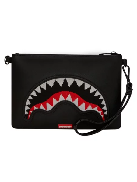 Torebka Sprayground skórzana brązowa