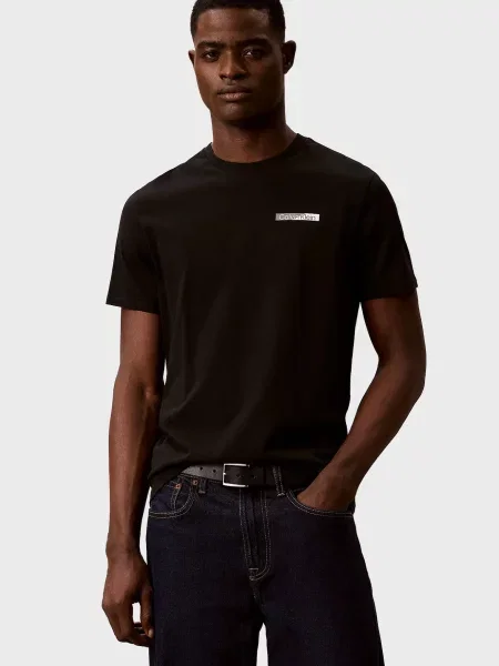 Футболка Calvin Klein з лого чорна