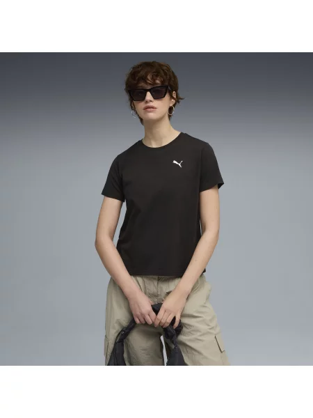 Koszulka Wardrobe Essentials Comfort czarna