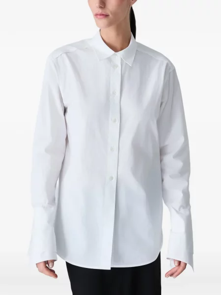 Gulerat cămașă Vera Wang alb