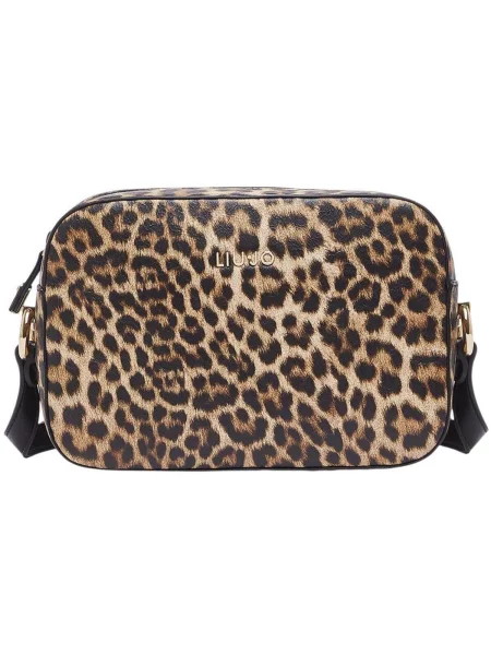 Geantă Liu Jo cu model leopard maro
