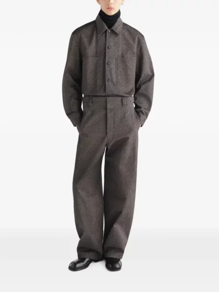 Pantaloni Lemaire maro