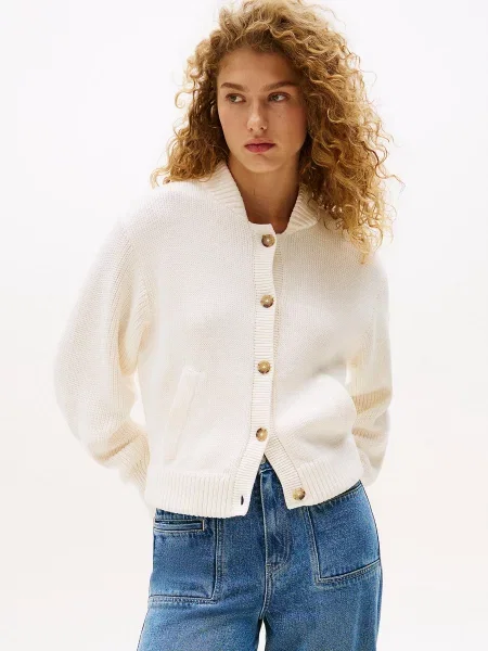 Кардиган Tommy Hilfiger білий