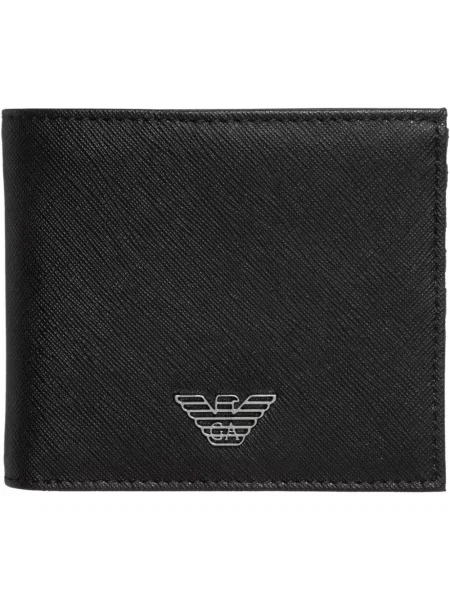 Zestaw portfel i etui na karty Emporio Armani czarny