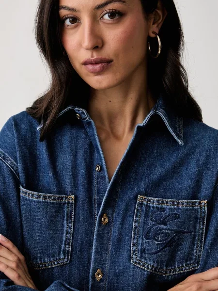 Elisabetta Franchi комбінезон джинсовий