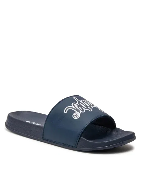 Šľapky pánske Lee Cooper navy/white biela