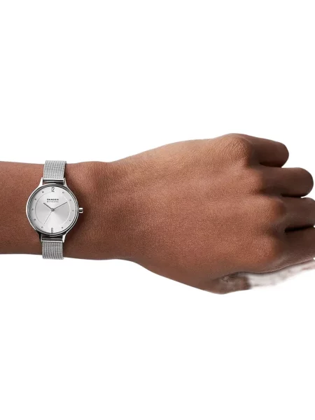 Мрежести часовници Skagen сребристо