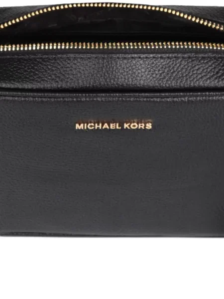 Geanta de piele Michael Michael Kors din piele negru