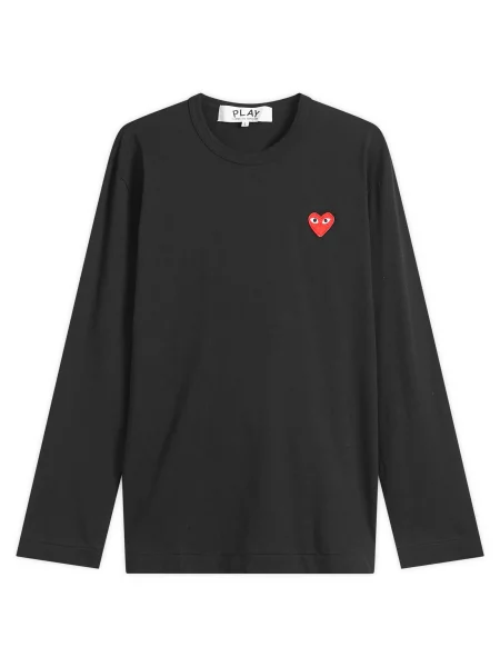 Koszulka Comme Des Garcons Play czarna