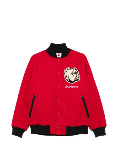 Kurtka bomber dziecięcy Billionaire Boys Club czerwony