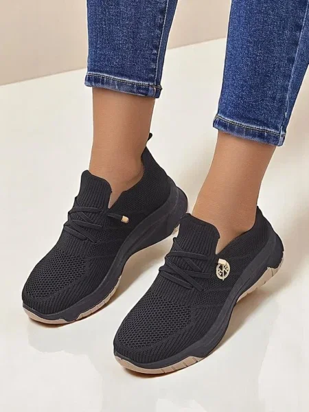 Slip on tenisky Resti čierna
