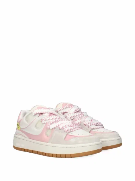 Bőr sneaker Barrow fehér