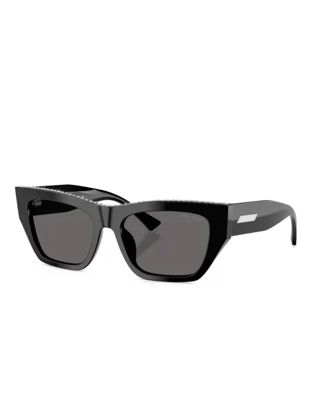 Γυαλιά ηλίου Jimmy Choo Eyewear με πετραδάκια μαύρο