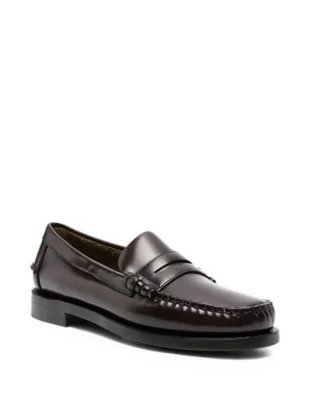 Pantofi loafer Sebago din piele maro