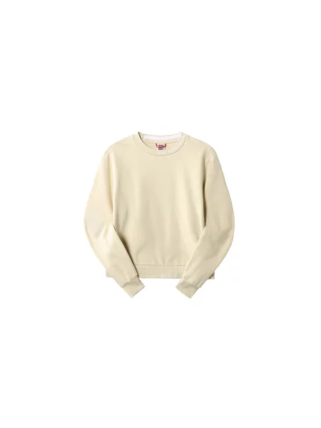 Sweter The North Face z kapturem z okrągłym dekoltem
