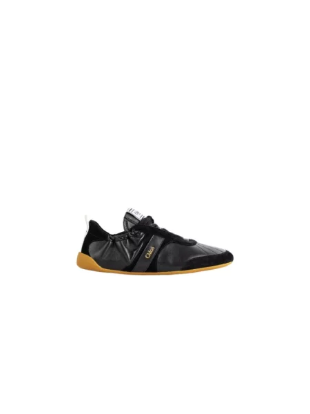 Sneakersy Chloe skórzane czarne