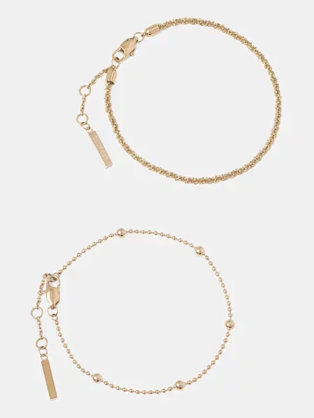 Calvin Klein zapestnica iz plemenitega jekla paket 2 kosov