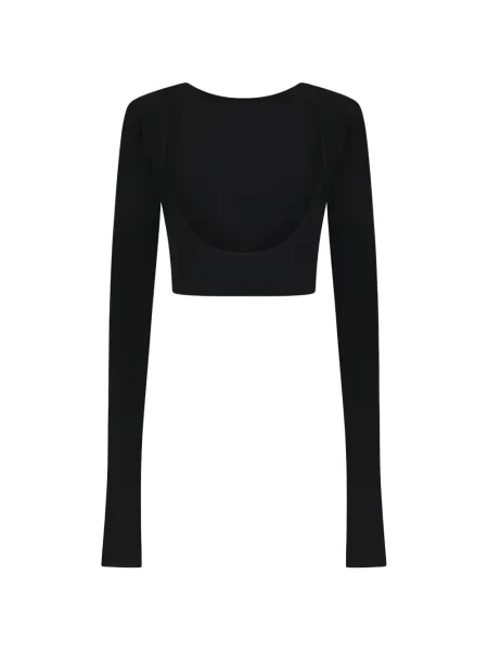 Lung top The Andamane negru