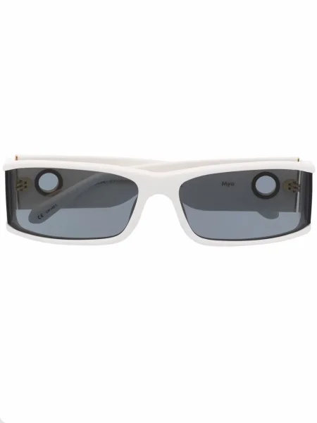 Ochelari de soare Linda Farrow alb