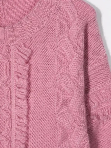 Sweter dziecięcy Il Gufo różowy