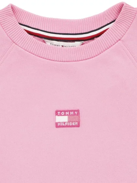 Džemperis Tommy Hilfiger rožinė