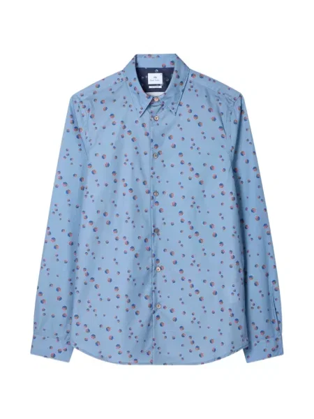 Košile Ps Paul Smith modrá