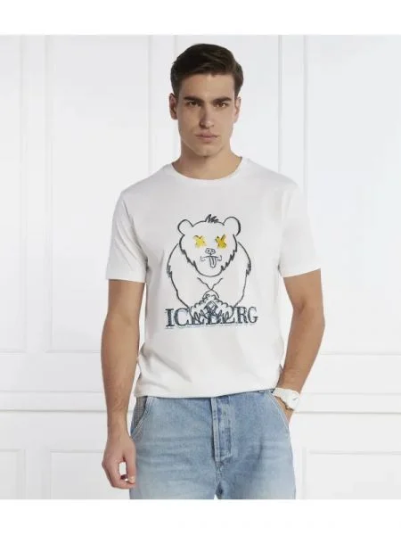 Iceberg Tricou alb