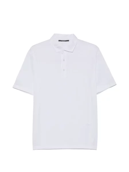Scurt tricou polo Kangra alb